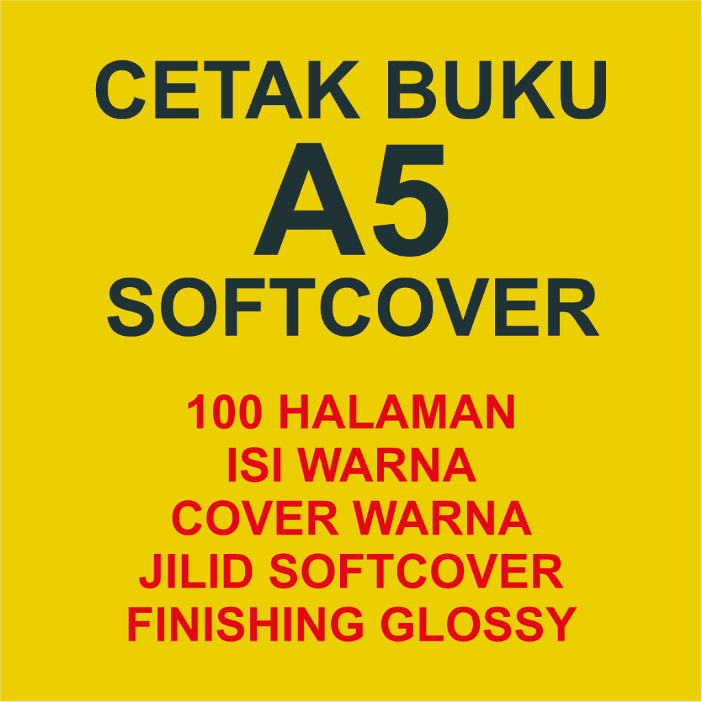 

CETAK BUKU A5 100 HALAMAN GLOSSY
