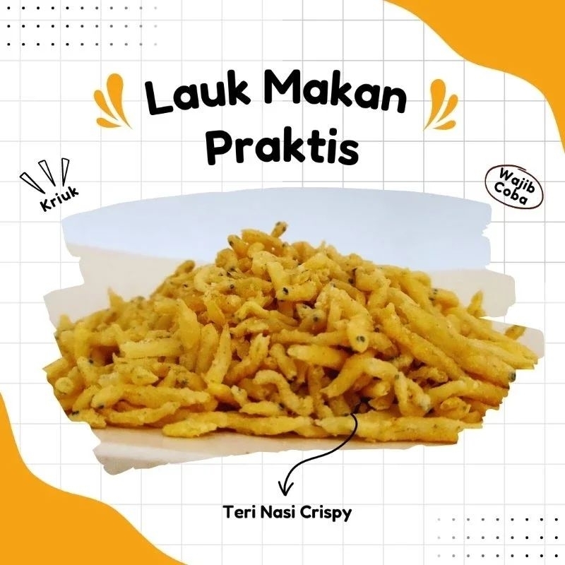 

Teri Nasi Teri Medan Crispy MPASI 1 Pouch