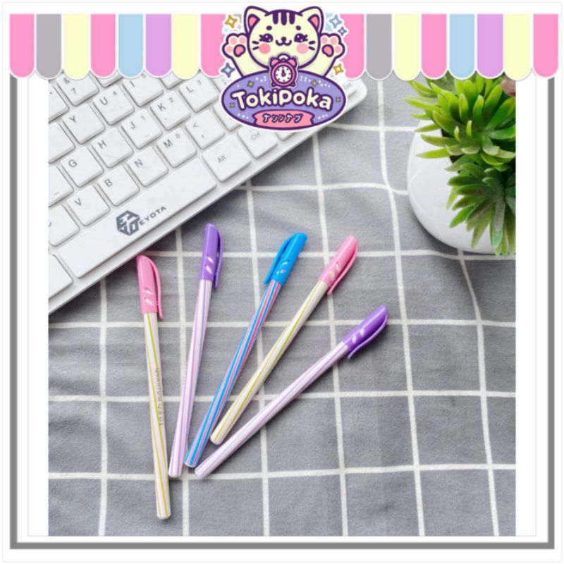 

Toki - P011 PULPEN MURAH / PULPEN BLASTER / PULPEN LILIN WARNA PASTEL HARGA MURAH MERIAH