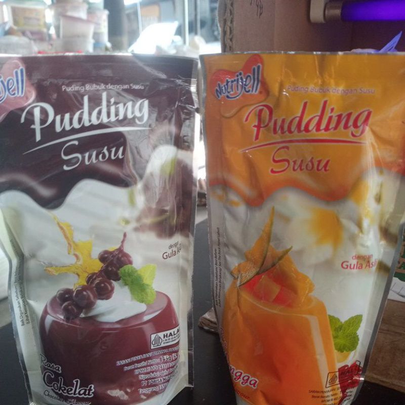 

puding susu nutrijell