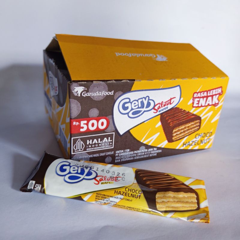 

[1 box] Gery Salut wafer coklat 6 gram x 24 pcs