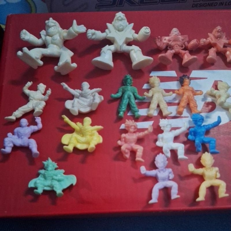 figure robot dragonball street fighter jadul mini