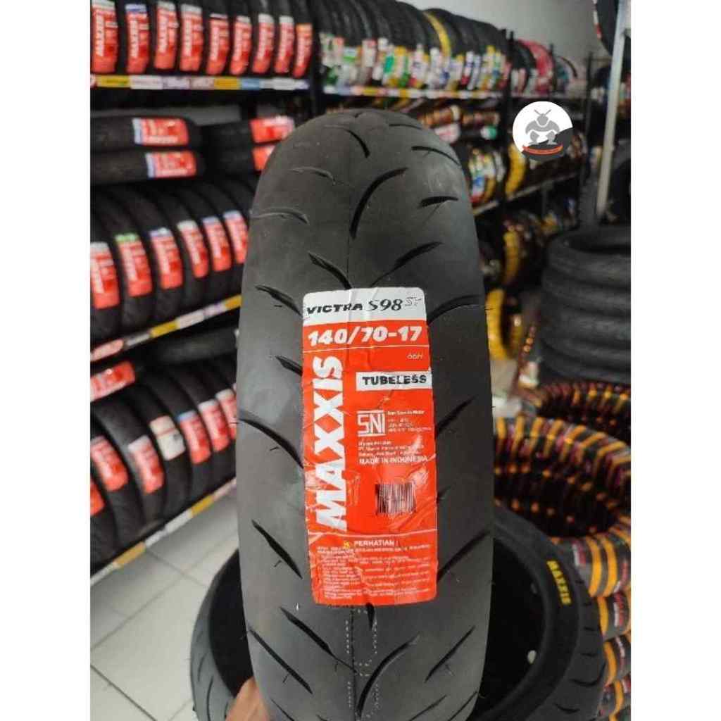 Ban Motor MAXXIS VICTRA S98 ST size 140/70 R17 - Tubeless Ban Belakang VIXION, R15, CBR150R, GSX-R15