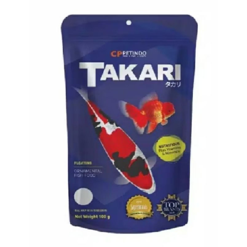 Pakan ikan Takari 100gram/makanan ikan Takari/pellet  ikan takari
