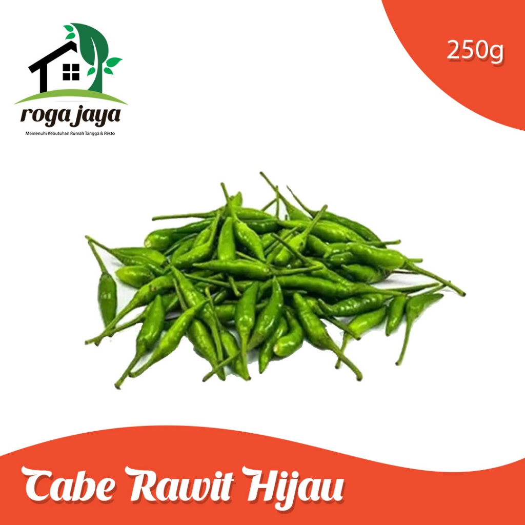 

Cabe Rawit Hijau Berat 250g Fresh Lokal