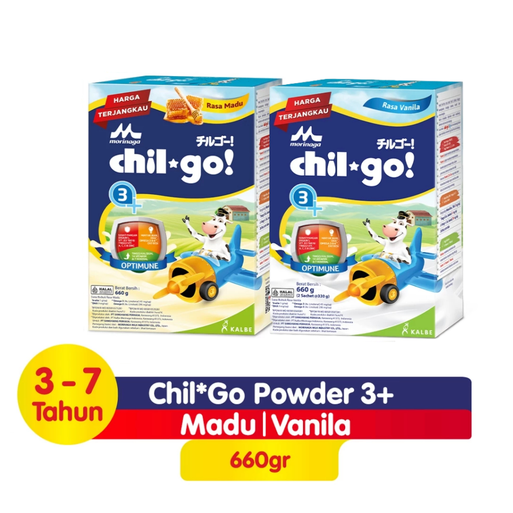Chil Go Powder 3+ Kemasan 660 g - Susu Bubuk Anak