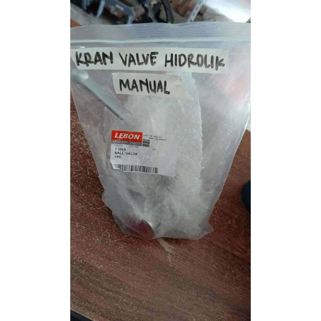 KRAN VALVE HYDRAULIC MANUAL 1 INCH UNTUK TRADO, FOCO CRANE,WING