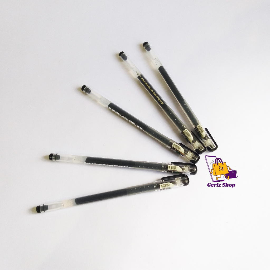 

Pulpen Gel ZUIXUA Hitam 0.4MM - 1Pcs