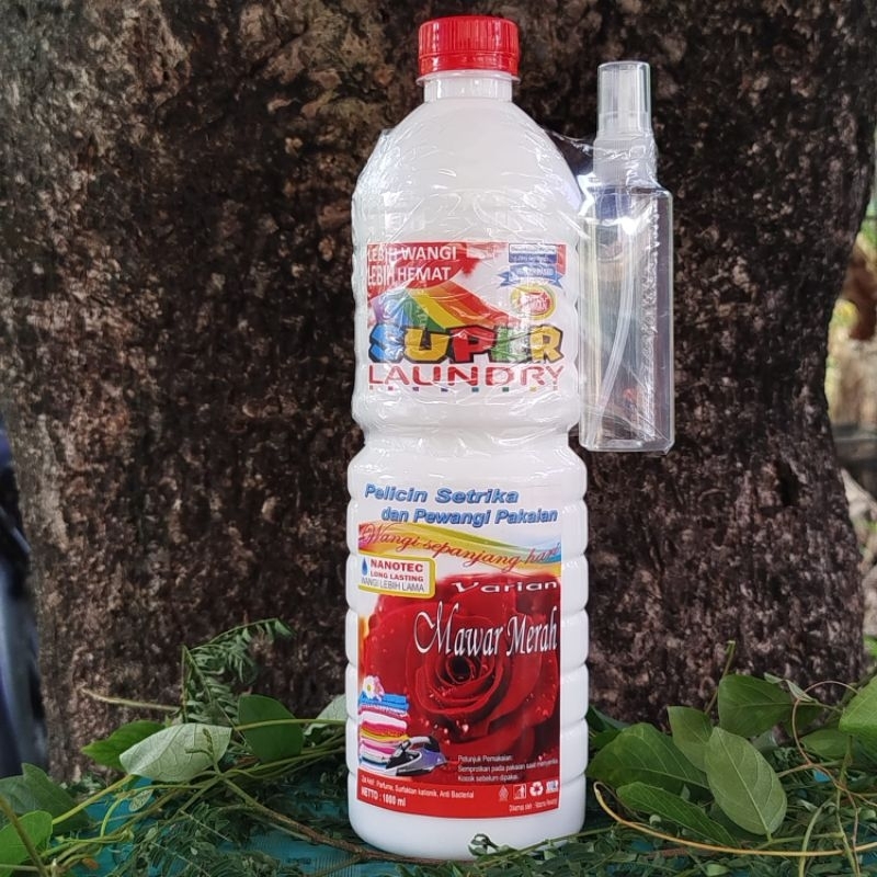 FATEMA super laundry dijamin wangi aroma mawar merah pewangi laundry pelicin setrika pengharum pakai
