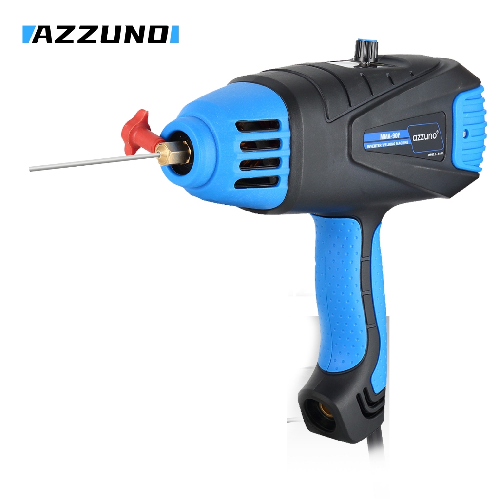 AZZUNO mesin las genggam portable mesin las Spot 450 600 watt trafo las Handheld Welding Machine ala
