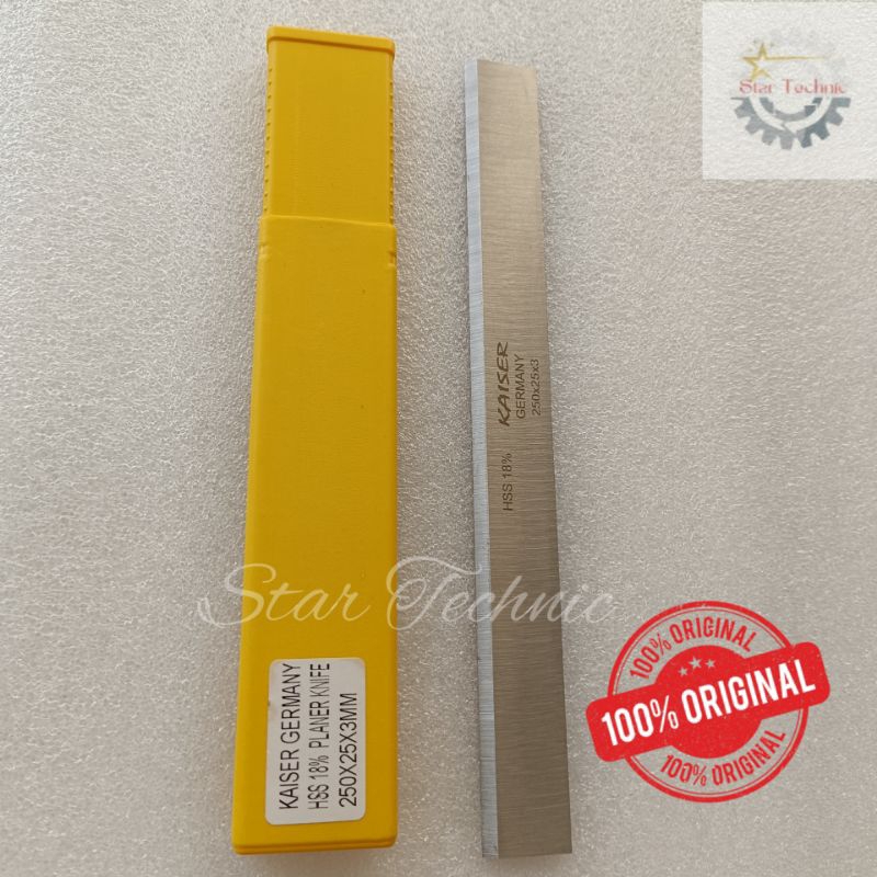 

25cm HSS PLANER KNIFE KAISER/pisau serut/ketam kayu/Wood working tools 250x25x3