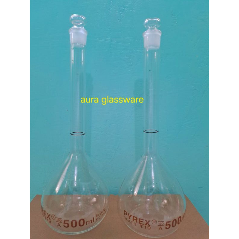 labu ukur 500ml merk pyrex