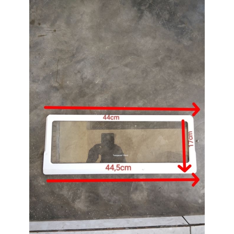 Rak tutup sayuran kulkas Polytron