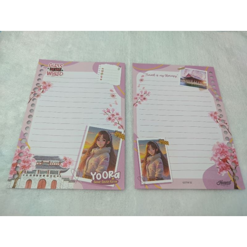 

(Harga perlembar) Kertas Binder A5 Harvest