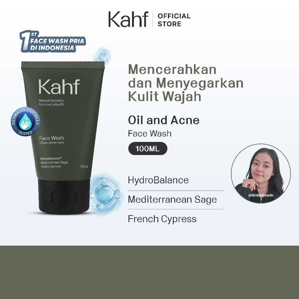 KAHF Oil and Acne Care Face Wash