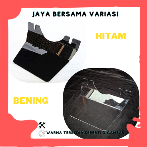 COVER PLAT JOK BELAKANG PNP YAMAHA RX KING TUTUP PELINDUNG JOK MOTOR RX-KING COVER JOK BAHAN AKRILIK