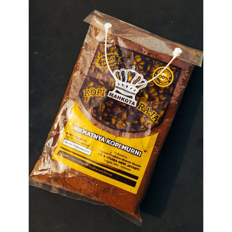 

KOPI BUBUK MURNI 250grm KOPI MAHKOTA RAJA.