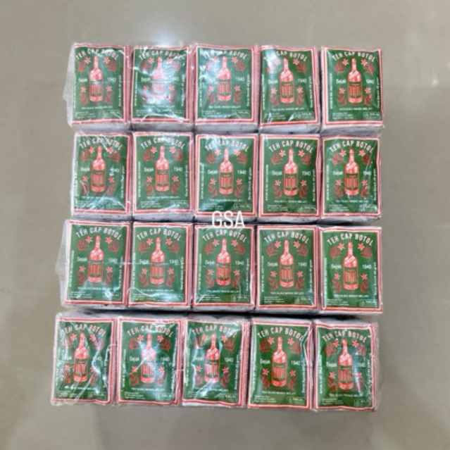

Teh Botol Hijau 1 pak/press (40gr x 10 pcs)