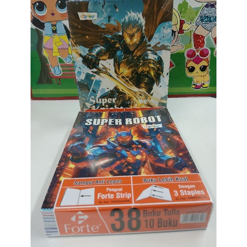 

Buku Tulis Merek Forte 38 Lembar Ukuran A5