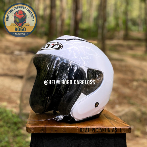 Helm KYT Kyoto Halface dewasa Solid R SNI Packing dus