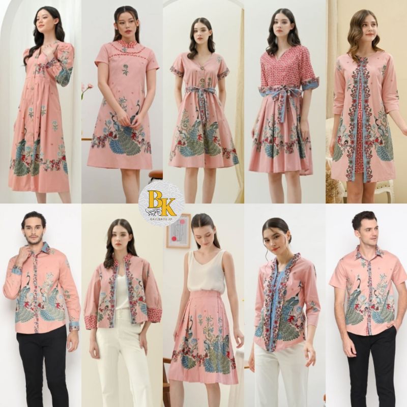 BBB Series - Baju Batik Couple/Seragam Batik/Kemeja Dress Blouse Outer/BBB 252/BBB 242/BBB 113/BBB 2