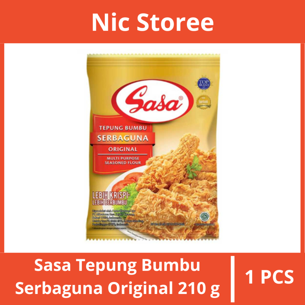 

Sasa Tepung Bumbu Serbaguna Original 210 g