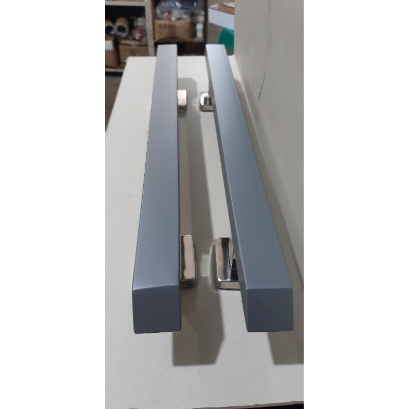 (2pcs) handle pintu Muller WS713-470 GREY/ gagang pintu rumah stainless