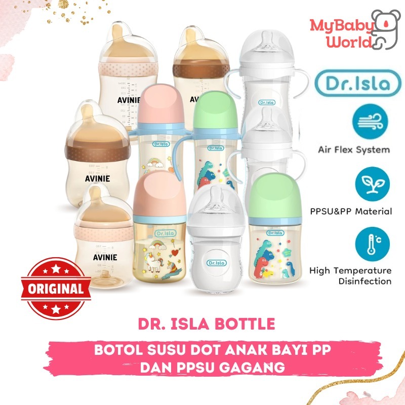 MBW  - Dr. Isla botol susu dot anak bayi PP dan PPSU avinie