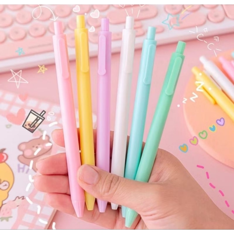 

PULPEN MEKANIK MACARON WARNA PASTEL