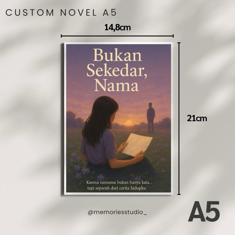 

NOVEL CUSTOM A5-FREE COVER MIN 100HAL-memories studio