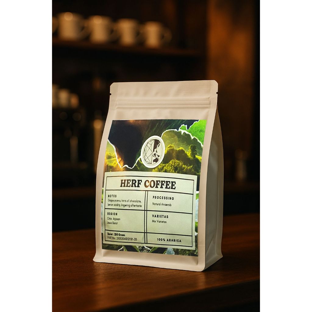 

HERF COFFEE ANAEROB NATURAL 100% ARABICA CITIIS ARJASARI JAWA BARAT