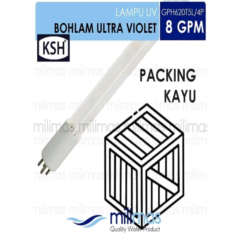 LAMPU UV KSH 8 Gpm bohlam 300 W