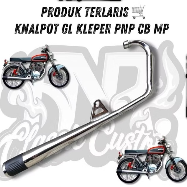 Knalpot GL Pro GL Max GL Neotech Kleper Pedas Pedes kNalpot Kleper CB Megapro GL / Knalpot GL Pro