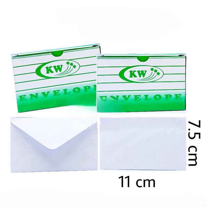 

Amplop Polos 104 (No seal) - Isi 50 Pcs