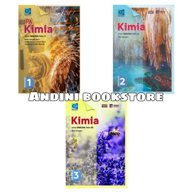 BUKU GRAFINDO KIMIA KELAS 10 11 12 SMA/MA KURIKULUM MERDEKA