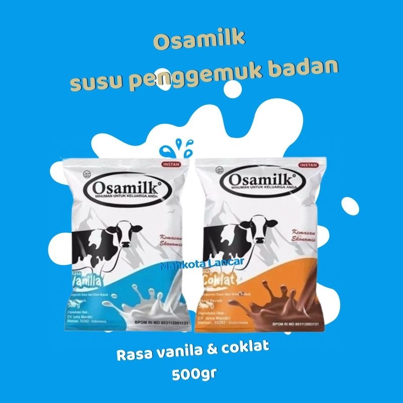 

Lebih murah - Osamilk susu gemuk 500gr