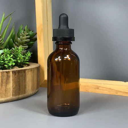 Botol Kaca Pipet 60 ML Amber / Botol Kaca Chilldrop 60 ML / Botol Kaca Serum 60 Ml