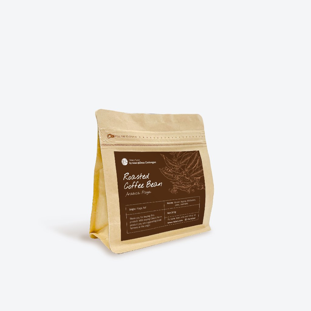 

Arabica Plaga Roasted Coffee Bean, Kopi Bali 200gr