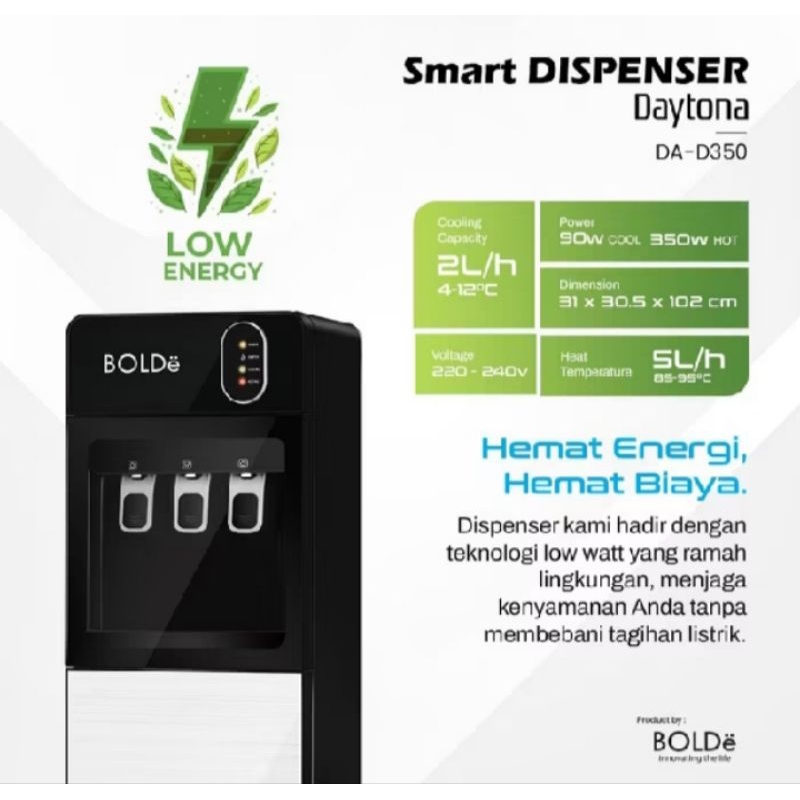 Dispenser Bolde Daytona Galon bawah