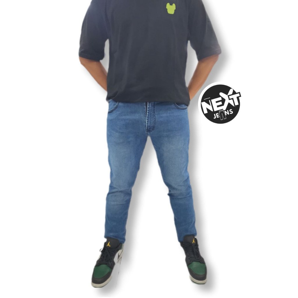 CELANA NEXT NBX SOFTJEANS SLIM SIZE 33-38 PREMIUM 9215 NAVY