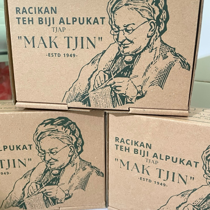 

Teh Herbal Ratjikan Tjap Mak Tjin Biji Alpukat