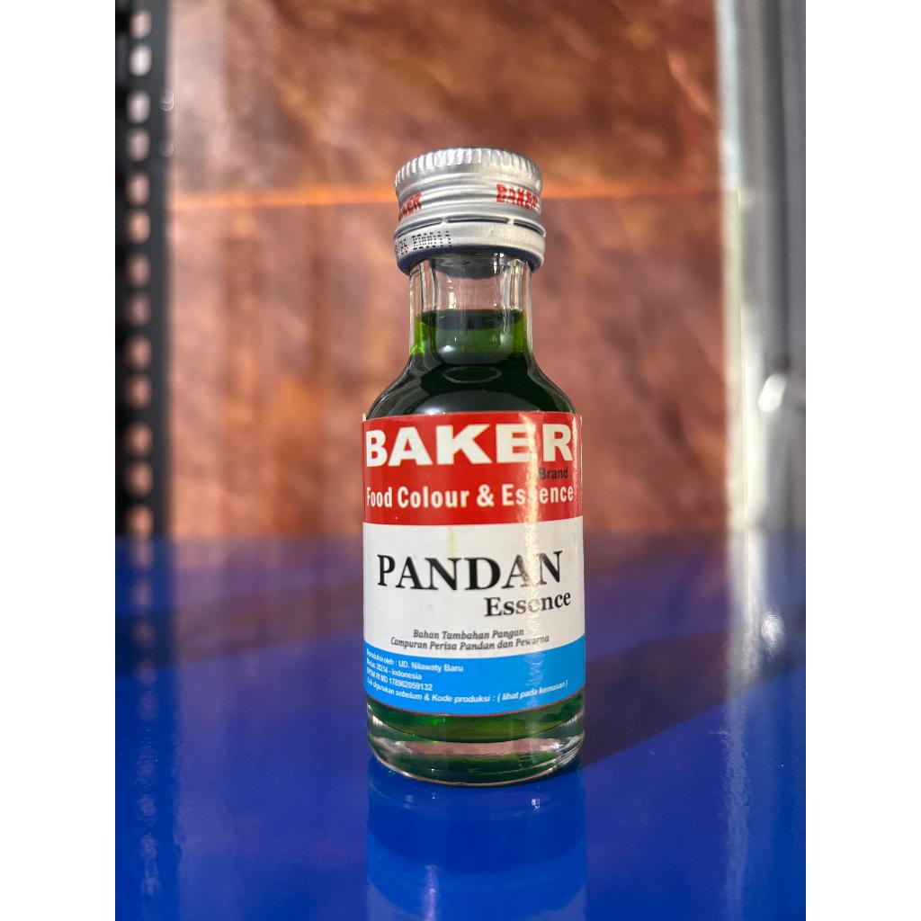 

BAKER Essence PANDAN 28 ml Perisa Pandan Kue makanan minuman pudding ice cream HALAL