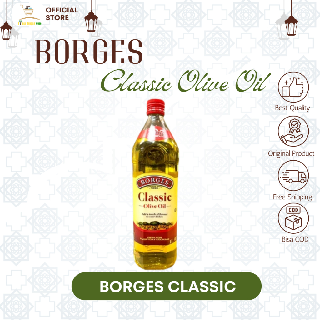 

Borges Classic Olive Oil 250 ml | Minyak Zaitun Classic