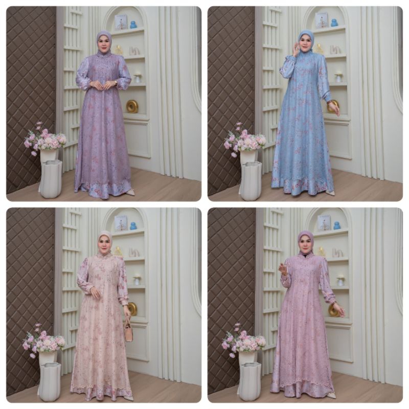 Vania Dress Muslim Cantik Original By Arsyakayla
