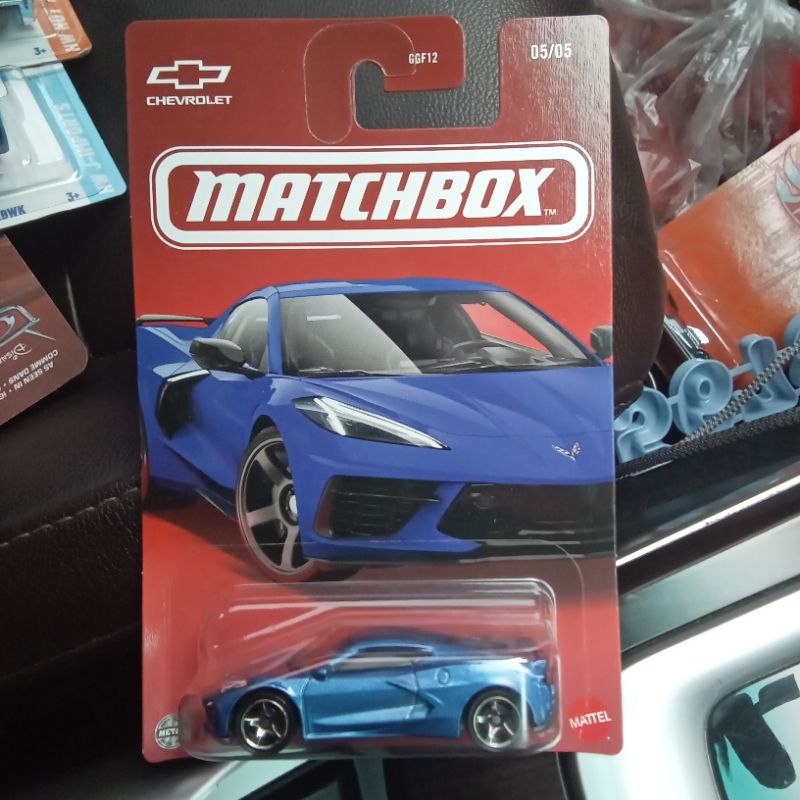 2020 corvette c8 matchbox biru