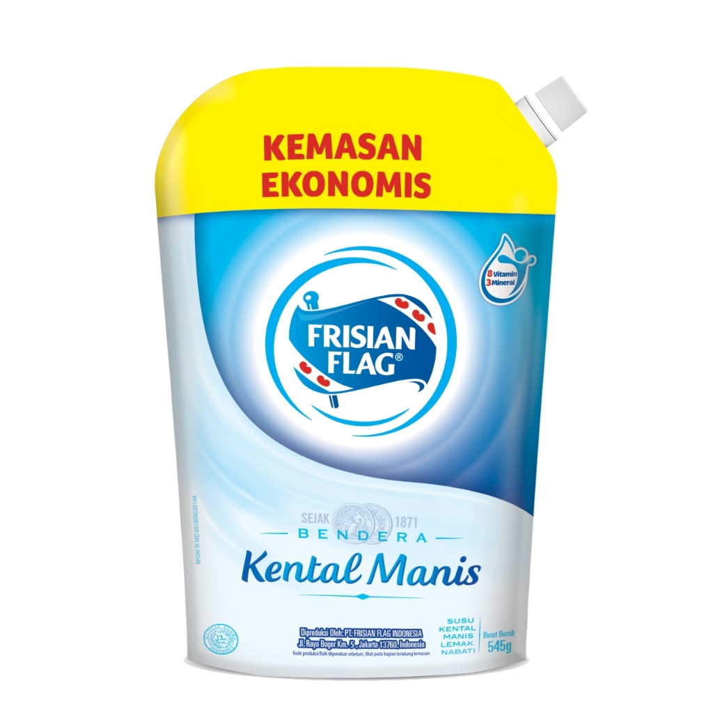 

FRISIAN FLAG SUSU KENTAL MAMIS PUTIH POUCH 545GR