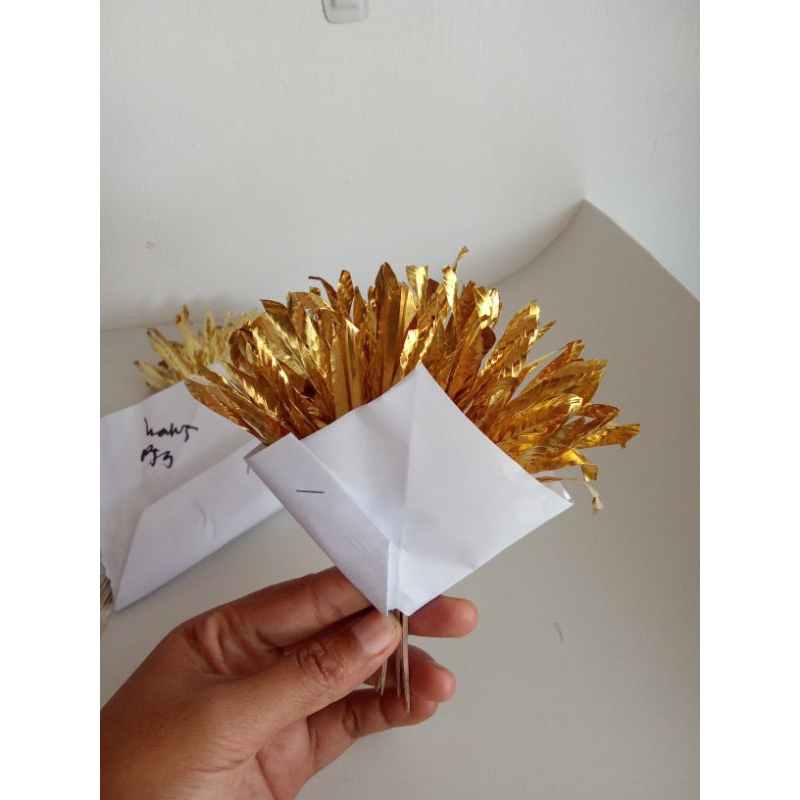 cucuk bunga emas emasan