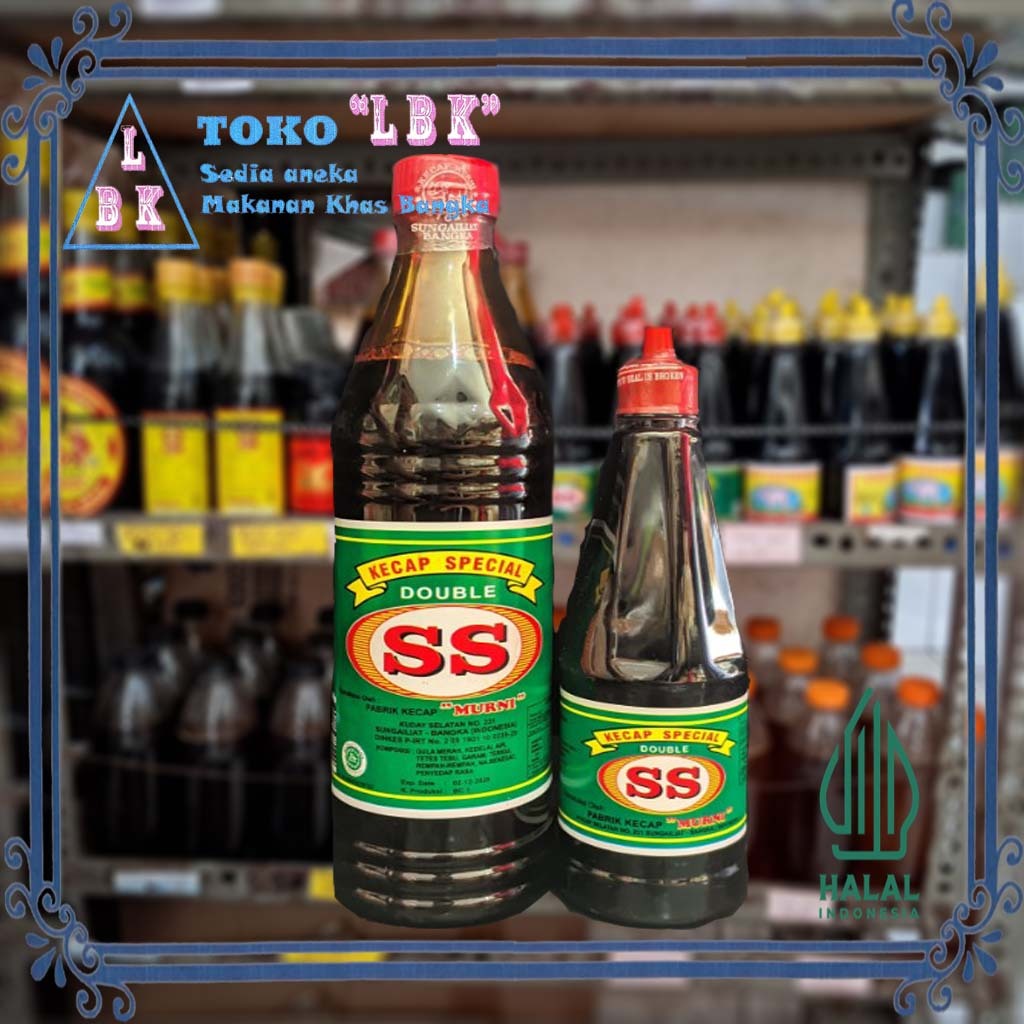 

Kecap Asin Special Double SS Asli Bangka 300 ml, 620 ml