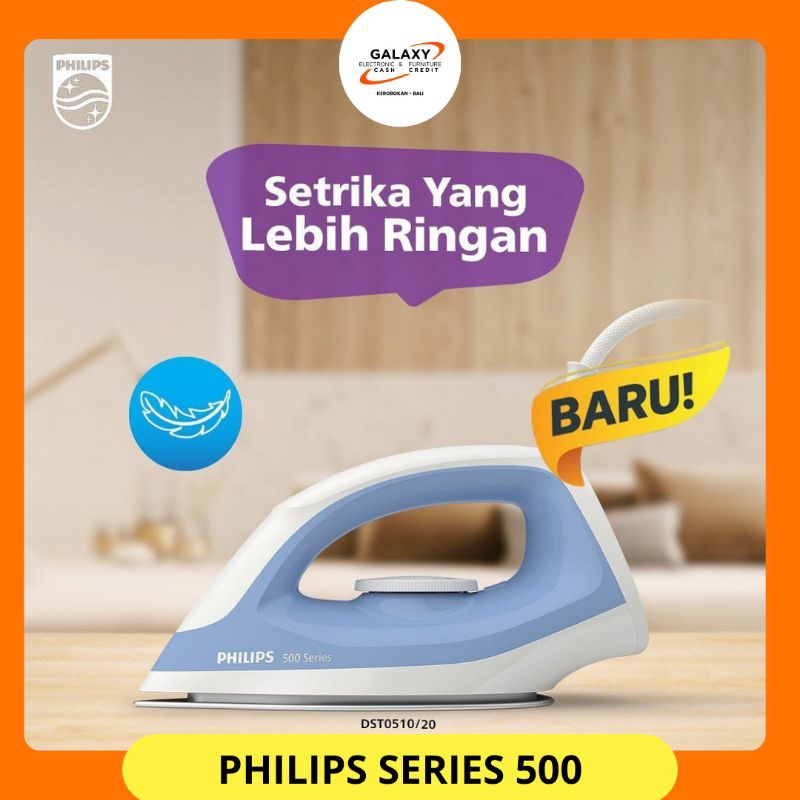 Setrika Kering Seri 500 PHILIPS
