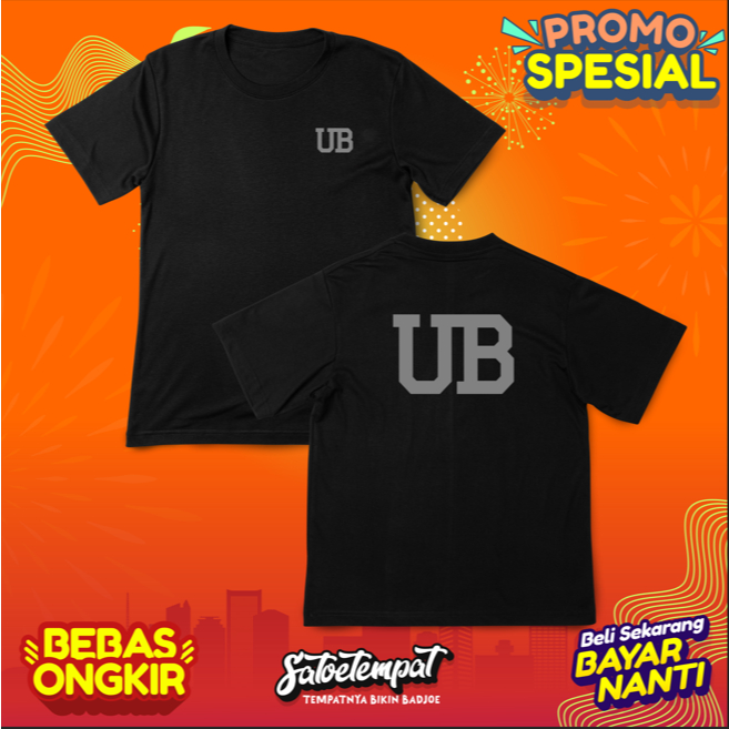 Kaos-Tshirt UB Universitas Brawijaya est 1963 Unbraw Alumni  Katun 24s